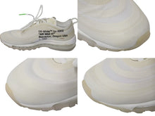 Load image into Gallery viewer, NIKE x OFF-WHITE ナイキ x オフホワイト THE TEN AIR MAX 97 ザテン エアマックス97 スニーカー AJ4585-100 美品 中古 4c074576