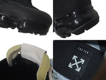 Load image into Gallery viewer, NIKE OFF-WHITE ナイキ オフホワイト エアヴェイパーマックス THE 10 AIR VAPORMAX FK ブラック 27cm AA3831-002 美品 中古 4c074578