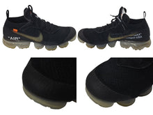 Load image into Gallery viewer, NIKE OFF-WHITE ナイキ オフホワイト エアヴェイパーマックス THE 10 AIR VAPORMAX FK ブラック 27cm AA3831-002 美品 中古 4c074580