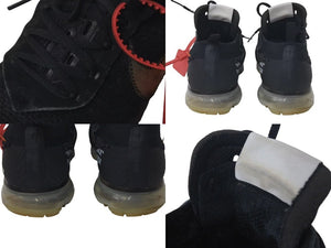 NIKE OFF-WHITE ナイキ オフホワイト エアヴェイパーマックス THE 10 AIR VAPORMAX FK ブラック 27cm AA3831-002 美品 中古 4c074580