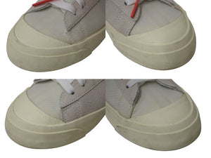 NIKE OFF-WHITE ナイキ オフホワイト ブレーザー ザ・テン THE 10 BLAZER MID スニーカー ホワイト ブラック AA3832-100 美品 中古 4c074581