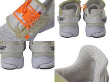 Load image into Gallery viewer, NIKE x OFF WHITE ナイキ x オフホワイトエアプレスト スニーカー AA3830-100 ホワイト AA3830-100 美品 中古 4c074583