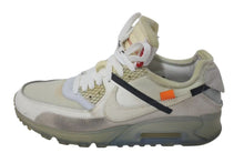 Load image into Gallery viewer, NIKE x OFF-WHITE ナイキｘオフホワイト ザテン エアマックス90 AA7293-100 ホワイト サイズ25cm 美品 中古 4c074584