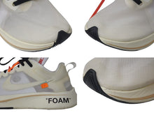 Load image into Gallery viewer, Nike x Off-White ナイキ x オフホワイト &quot;THE TEN&quot; Zoom Fly ザテン ズームフライ ホワイト ラバー 26cm AJ4588-100 中古 4c074585