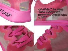 Load image into Gallery viewer, 極美品 NIKE OFF-WHITE ナイキ オフホワイト ズームフライ THE 10 ZOOM FLY SP ピンク 26cm AJ4588-600 中古 4c074586