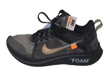 Load image into Gallery viewer, NIKE x OFF-WHITE ナイキ x オフホワイト ZOOM FLY SNEAKER ズーム フライ スニーカー ブラック AJ4588-001 美品 中古 4c074588