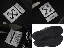 Load image into Gallery viewer, NIKE x OFF-WHITE ナイキ x オフホワイト ZOOM FLY SNEAKER ズーム フライ スニーカー ブラック AJ4588-001 美品 中古 4c074588