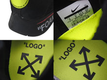 Load image into Gallery viewer, NIKE ナイキ OFF-WHITE オフホワイト ズームフライマーキュリアルフライニット ローカットスニーカー US9 ブラック 美品 中古 4c074589
