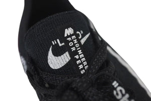 NIKE ナイキ OFF-WHITE オフホワイト ズームフライマーキュリアルフライニット ローカットスニーカー US9 ブラック 美品 中古 4c074589
