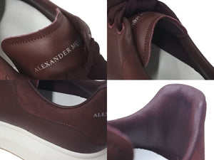 アレキサンダー マックイーン アレキサンダー マックイーン バレー 赤茶色 レザー サイズ 40 476217 美品 中古 4c074590 