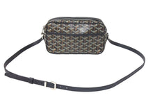Load image into Gallery viewer, 極美品 GOYARD ゴヤール カップヴェールPMバッグ ショルダーバッグ CAPVE2PMLTY50CL50P ブラック PVC レザー 中古 4c074591