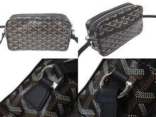Load image into Gallery viewer, 極美品 GOYARD ゴヤール カップヴェールPMバッグ ショルダーバッグ CAPVE2PMLTY50CL50P ブラック PVC レザー 中古 4c074591