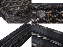 Load image into Gallery viewer, 極美品 GOYARD ゴヤール カップヴェールPMバッグ ショルダーバッグ CAPVE2PMLTY50CL50P ブラック PVC レザー 中古 4c074591