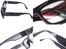 Load image into Gallery viewer, LOUIS VUITTON ルイヴィトン チャールストン サングラス ブラック プラスチック アイウェア 小物 眼鏡 49☐22 Z1244E 美品 中古 4c074599