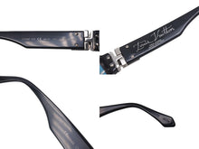 Load image into Gallery viewer, LOUIS VUITTON ルイヴィトン チャールストン サングラス ブラック プラスチック アイウェア 小物 眼鏡 49☐22 Z1244E 美品 中古 4c074599
