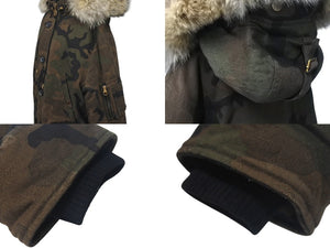 ルイヴィトン ルイヴィトン SUPREME 17AW LVジャガードデニム N-3B コート サイズ48 HDK90EDSQ サイズ48 美品 中古 4c074601 