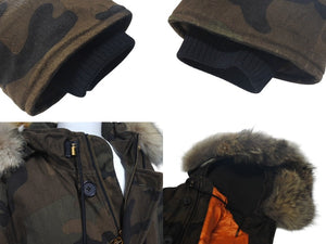 ルイヴィトン ルイヴィトン SUPREME 17AW LVジャガードデニム N-3B コート サイズ48 HDK90EDSQ サイズ48 美品 中古 4c074601 