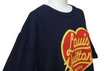 Load image into Gallery viewer, 極美品 LOUIS VUITTON ルイヴィトン インタルシアハートロゴ コットンニットTシャツ RM221M JN5 HMN01W サイズXXL NIGO LV MADE 中古 4c074603