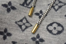 Load image into Gallery viewer, LOUIS VUITTON ルイヴィトン モノグラム カシミヤ混 ジョガーパンツ グレー サイズL FKKP09ZVE 美品 中古 4c074609
