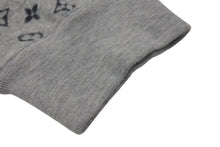 Load image into Gallery viewer, LOUIS VUITTON ルイヴィトン モノグラム カシミヤ混 ジョガーパンツ グレー サイズL FKKP09ZVE 美品 中古 4c074609