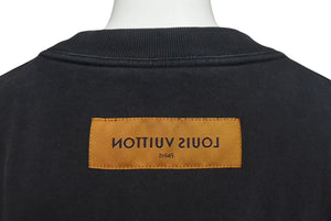 新品未使用 LOUIS VUITTON ルイヴィトン ブラック 19SS インサイドアウトクルーネック Tシャツ RM191 JYN HGY60W 中古 4c074611
