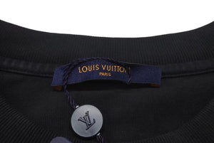 新品未使用 LOUIS VUITTON ルイヴィトン ブラック 19SS インサイドアウトクルーネック Tシャツ RM191 JYN HGY60W 中古 4c074611