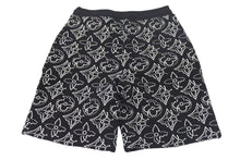 Load image into Gallery viewer, 極美品 LOUIS VUITTON x NBA ルイヴィトン 21AW フラワーキルテッドショートパンツ ブラック サイズL RM212M DM0 HLY19W 中古 4c074612