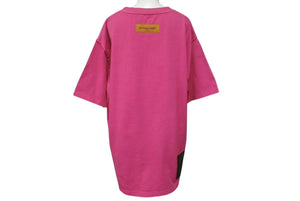 ルイ・ヴィトン ルイ・ヴィトン ピンク インサイド アウト Tシャツ インサイドアウト ピンク Tシャツ RM211E JYN HLY47W 美品 中古 4c074615 