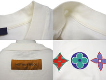 Load image into Gallery viewer, LOUIS VUITTON ルイヴィトン プリント ホワイト マルチカラー Tシャツ RM202M NPG HJY01W 良品 中古 4c074616
