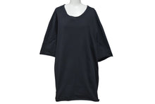 Load image into Gallery viewer, 極美品 Maison Margiela メゾンマルジェラ 22SS オーバーサイズ カットオフ 半袖Ｔシャツ ブラック ファブリック S50GC0668 サイズM 中古 4c074648