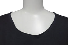 Load image into Gallery viewer, 極美品 Maison Margiela メゾンマルジェラ 22SS オーバーサイズ カットオフ 半袖Ｔシャツ ブラック ファブリック S50GC0668 サイズM 中古 4c074648