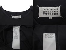 Load image into Gallery viewer, 極美品 Maison Margiela メゾンマルジェラ 22SS オーバーサイズ カットオフ 半袖Ｔシャツ ブラック ファブリック S50GC0668 サイズM 中古 4c074649