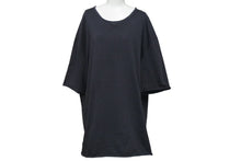 Load image into Gallery viewer, 極美品 Maison Margiela メゾンマルジェラ 22SS オーバーサイズ カットオフ 半袖Ｔシャツ ブラック ファブリック S50GC0668 サイズM 中古 4c074649