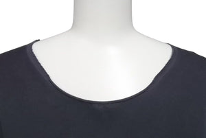 極美品 Maison Margiela メゾンマルジェラ 22SS オーバーサイズ カットオフ 半袖Ｔシャツ ブラック ファブリック S50GC0668 サイズM 中古 4c074649