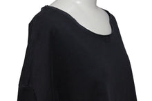 Load image into Gallery viewer, 極美品 Maison Margiela メゾンマルジェラ 22SS オーバーサイズ カットオフ 半袖Ｔシャツ ブラック ファブリック S50GC0668 サイズM 中古 4c074649