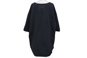 Maison Margiela メゾンマルジェラ 22SS オーバーサイズ カットオフ 半袖Ｔシャツ ブラック ファブリック S50GC0668 サイズM 美品 中古 4c074650 