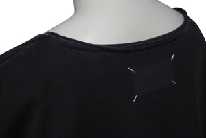 Maison Margiela メゾンマルジェラ 22SS オーバーサイズ カットオフ 半袖Ｔシャツ ブラック ファブリック S50GC0668 サイズM 美品 中古 4c074650 