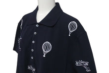画像をギャラリービューアに読み込む, THOM BROWN トムブラウン Sky Icons Polo Shirt スカイアイコンポロシャツ ネイビー サイズ 3 MJP140E 美品 中古 4c074651