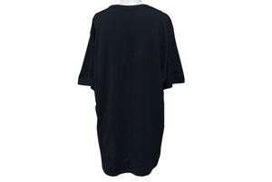 極美品 CHRISTIAN DIOR クリスチャンディオール ATELIER アトリエ半袖Tシャツ 043J615A0589 コットン ブラック サイズXL 中古 4c074653 