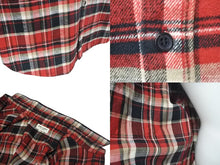 Load image into Gallery viewer, SAINT LAURENT サンローラン Red Check Button up レッド チェックシャツ サイズ L 535402 Y781T 美品 中古 4c074654