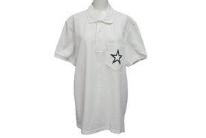 GIVENCHY ジバンシー Black Star Poket Polo ブラック スターポケットポロシャツ サイズ L BM70733Y30 美品 中古 4c074655 