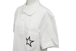 GIVENCHY ジバンシー Black Star Poket Polo ブラック スターポケットポロシャツ サイズ L BM70733Y30 美品 中古 4c074655 