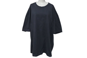 新品未使用 Maison Margiela メゾンマルジェラ オーバーサイズ クルーネック 半袖Ｔシャツ チャコールグレー サイズ48 S50GC0646 中古 4c074658