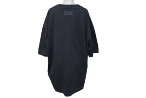 新品未使用 Maison Margiela メゾンマルジェラ オーバーサイズ クルーネック 半袖Ｔシャツ チャコールグレー サイズ48 S50GC0646 中古 4c074658