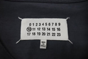 新品未使用 Maison Margiela メゾンマルジェラ オーバーサイズ クルーネック 半袖Ｔシャツ チャコールグレー サイズ48 S50GC0646 中古 4c074658