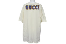画像をギャラリービューアに読み込む, GUCCI グッチ MAISON DE L`AMOUR 犬 Tシャツ アイボリー サイズL コットン イタリア製 492347 X3P09 中古 4c074675 