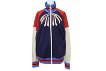 Load image into Gallery viewer, 極美品 GUCCI グッチ トラックジャケット GUCCIFY YOURSELF 502287 X9P63 ブルー レッド ネイビー ベージュ サイズL 中古 4c074676