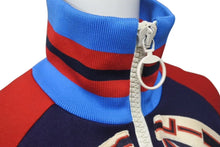 Load image into Gallery viewer, 極美品 GUCCI グッチ トラックジャケット GUCCIFY YOURSELF 502287 X9P63 ブルー レッド ネイビー ベージュ サイズL 中古 4c074676