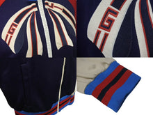 Load image into Gallery viewer, 極美品 GUCCI グッチ トラックジャケット GUCCIFY YOURSELF 502287 X9P63 ブルー レッド ネイビー ベージュ サイズL 中古 4c074676