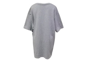 極美品 GUCCI × Disney グッチ ディズニー ミッキーマウス プリント ウェブライン 半袖Ｔシャツ グレー コットン 565806 XJB67 サイズM 中古 4c074686 